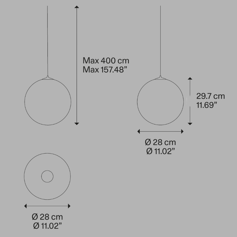 Nova Cluster LED Pendelleuchte