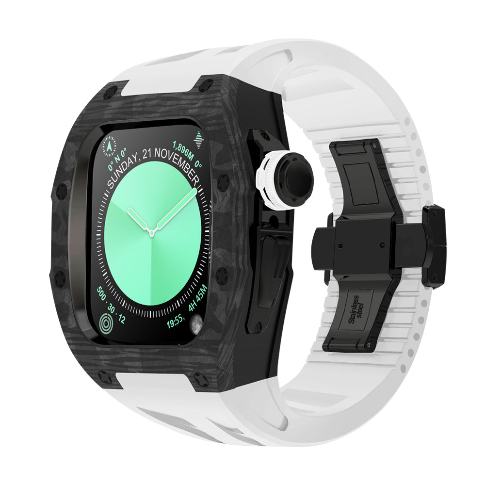 مجموعة ترقية غطاء ألياف الكربون RM7013 لساعة آبل S10