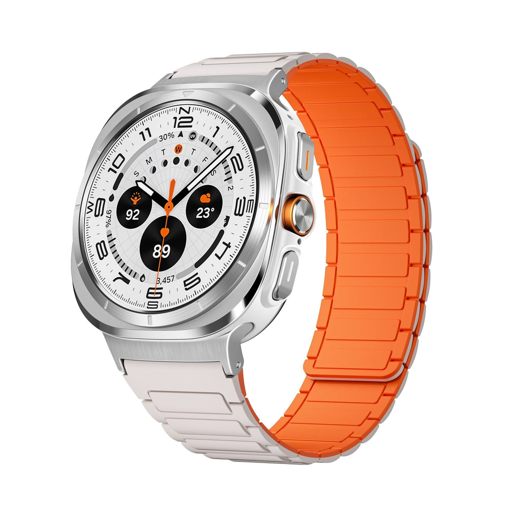 Sports silikon magnetisk rem for Samsung Watch 7 Ultra