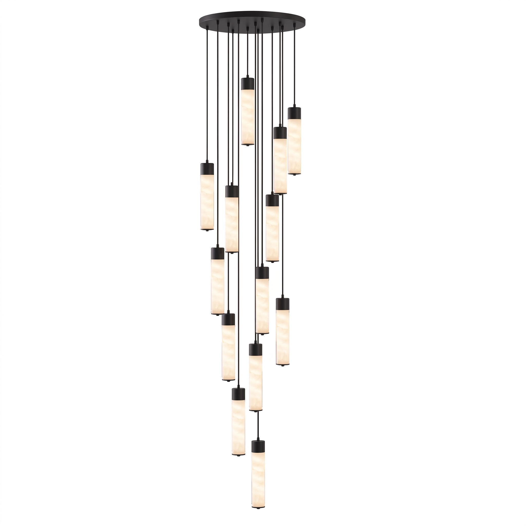 Alabaster Tala Brass Pendant Lamp - Vakkerlight
