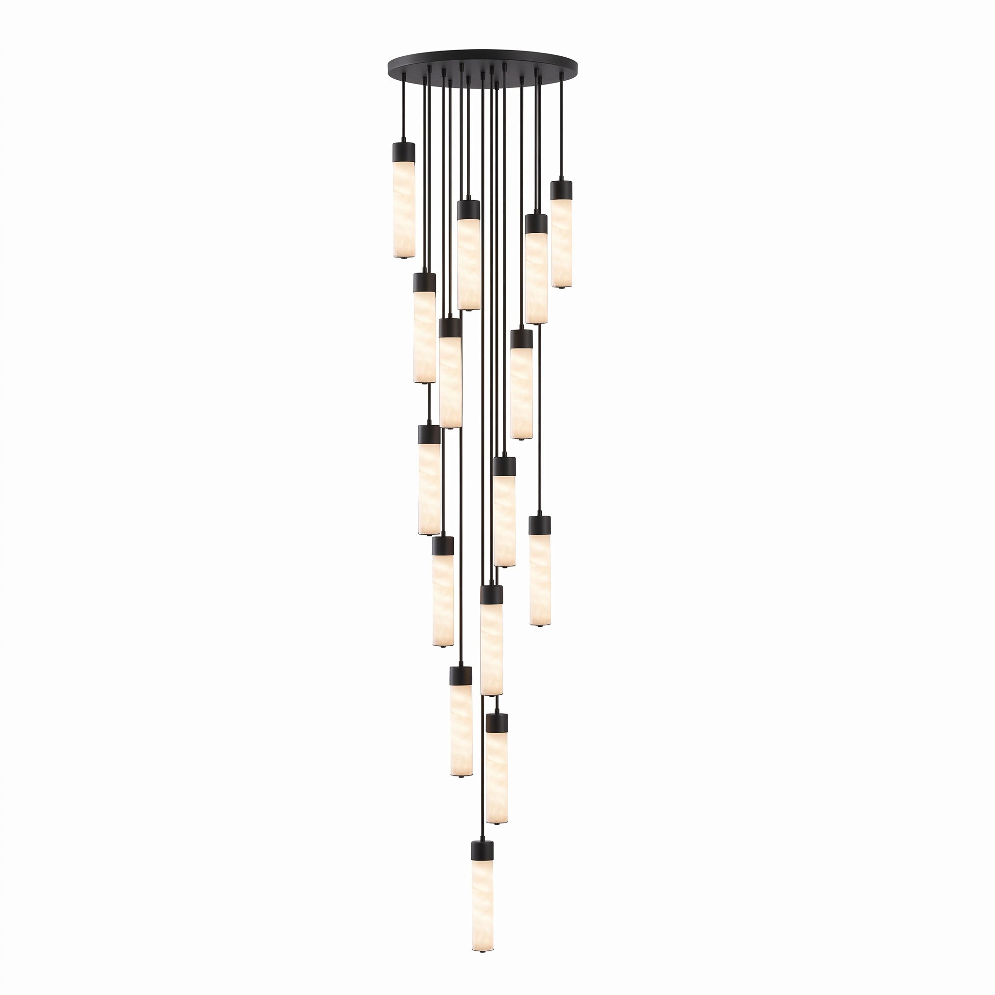Alabaster Tala Brass Pendant Lamp - Vakkerlight