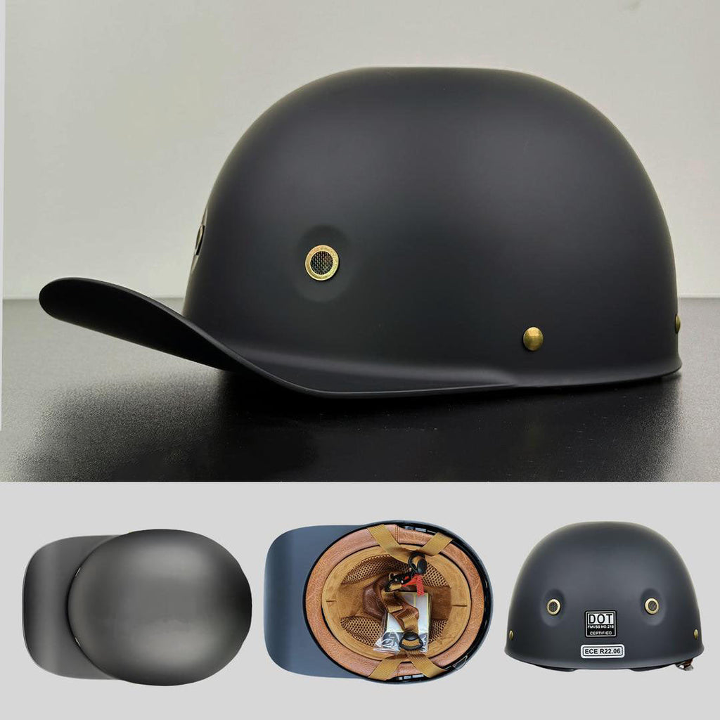 Casque de baseball PulseCap pour cyclisme, élégant et sûr, homologué DOT et ECE