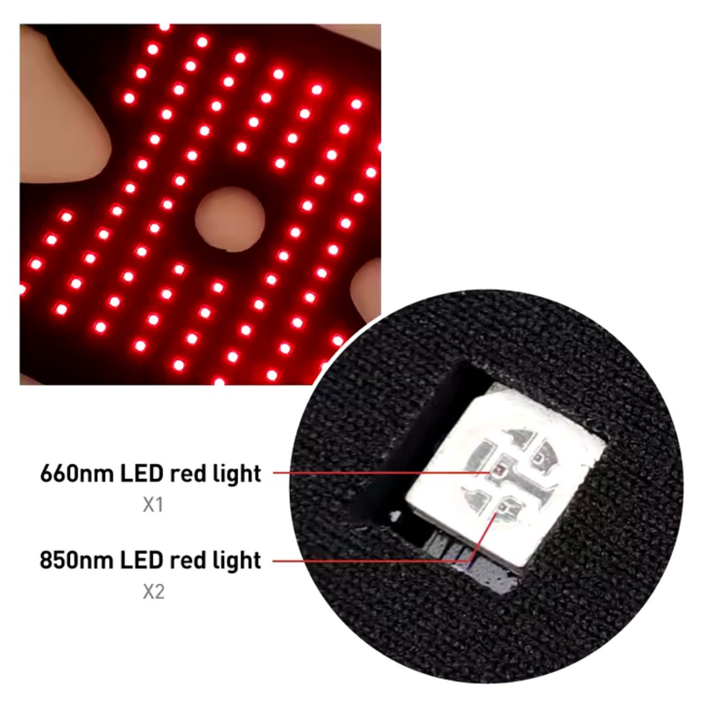 Punainen infrapunalight-terapia nilkkatuki – kipua lievittävä ja palautumista edistävä vyö