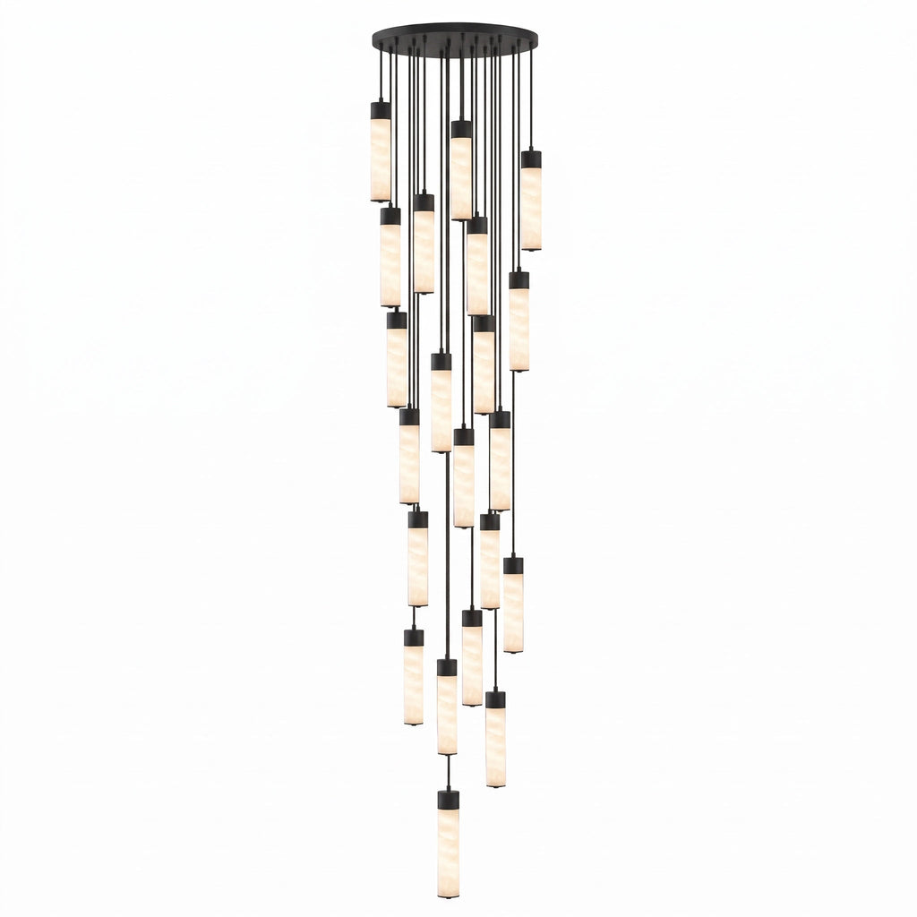 Alabaster Tala Brass Pendant Lamp - Vakkerlight
