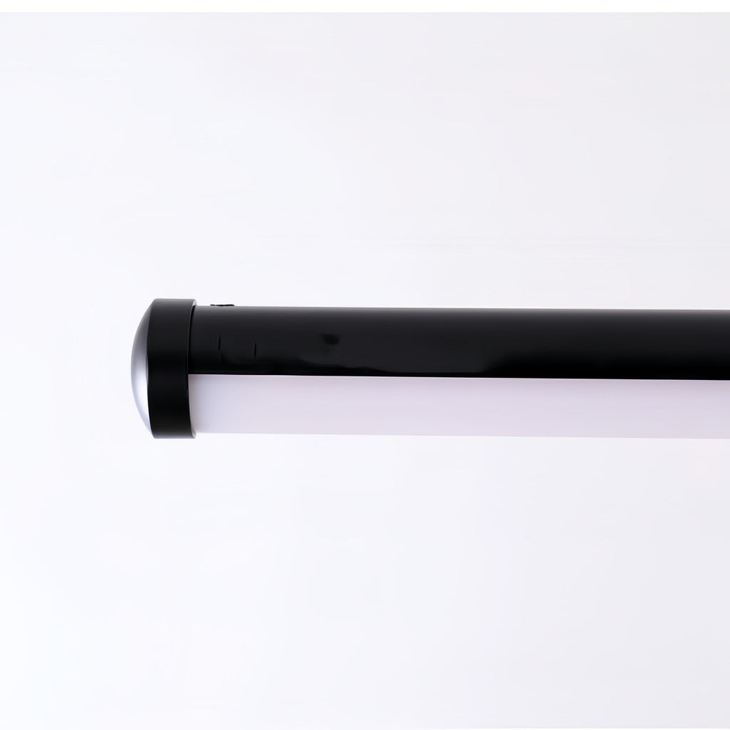 Lampada a sospensione LED moderna Arisha — paralume nero minimalista, luce calda