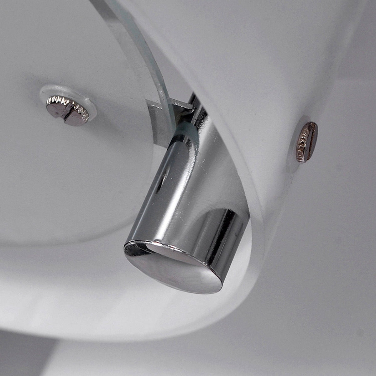 Arisha loftslampe — hvidt glas, moderne runde skærme, 10-15㎡