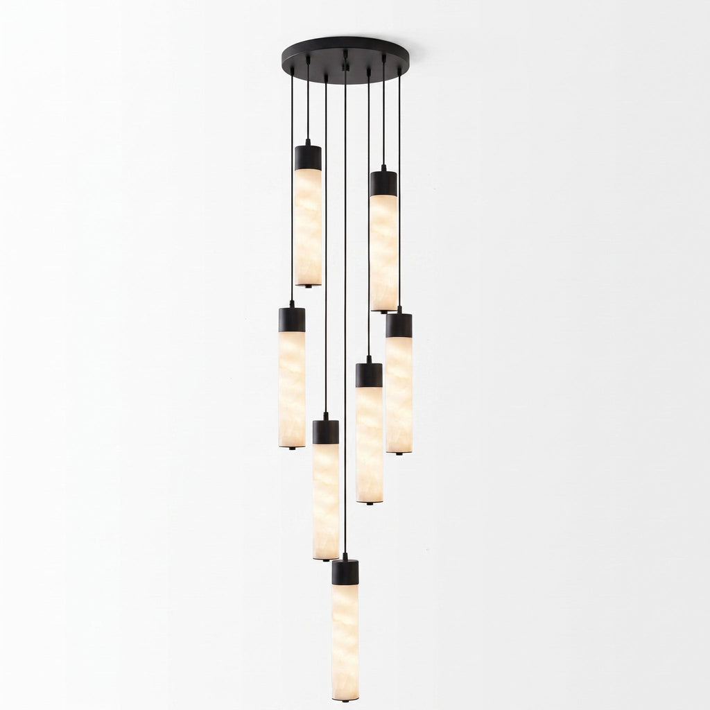 Alabaster Tala Brass Pendant Lamp - Vakkerlight