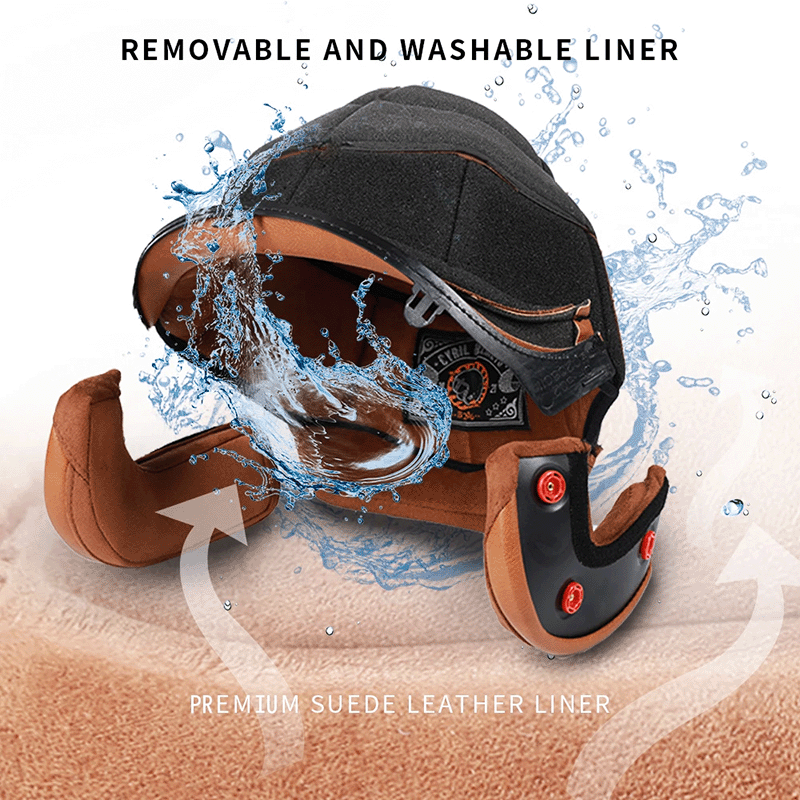 קסדת פנים פתוחות רטרו JetLite KB2