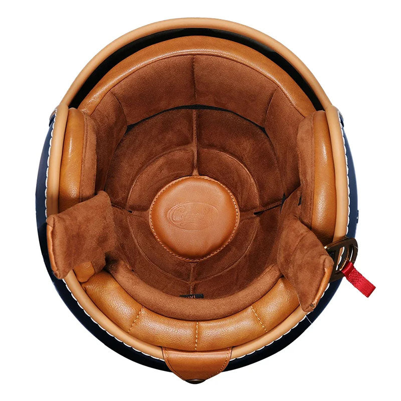 Klassieke Retro LumaLite Open Gezicht Helm Boog Voor Rijders