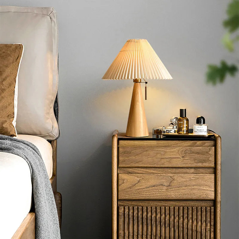 Lampu Kayu Retro Welma