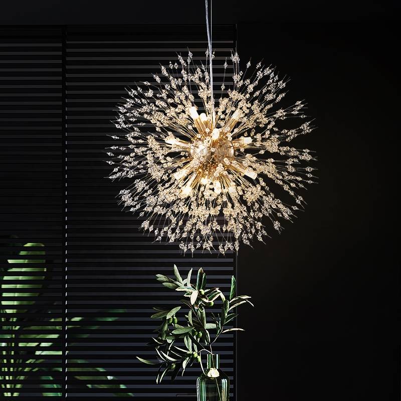 Lili Design LED hanglampen wit goudkleurig metaal woonkamer eetkamer