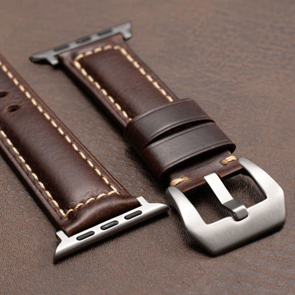 Nappa Deri Kordon Apple Watch için