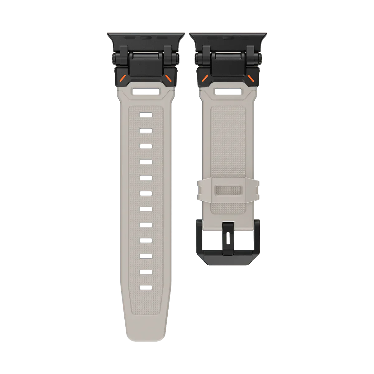 Új titán fém fej szilikon szíj Apple Watch-hoz