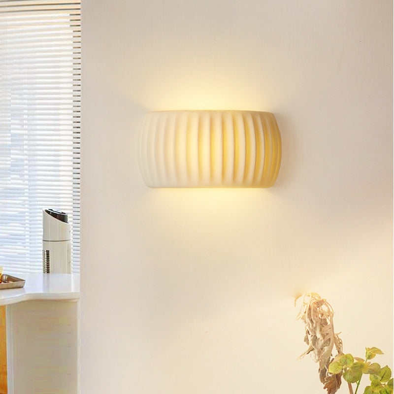 Aria Modern LED Indoor Wall Lamp Orange/Green Resin Bedroom - Neutralighting