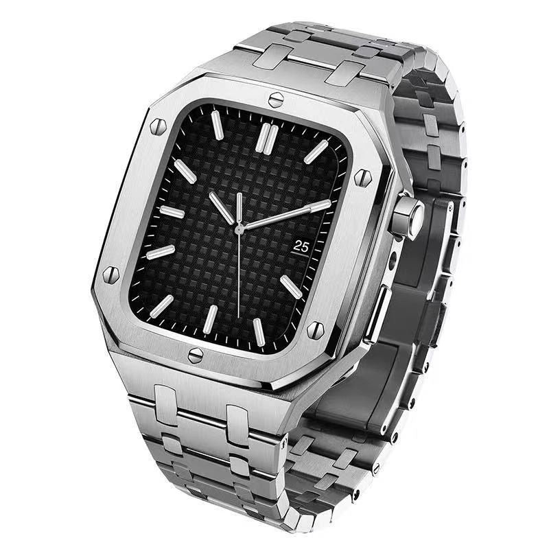 AP9006 316Lステンレススチールバンド ステンレススチールケース Apple Watch用レトロフィットキット