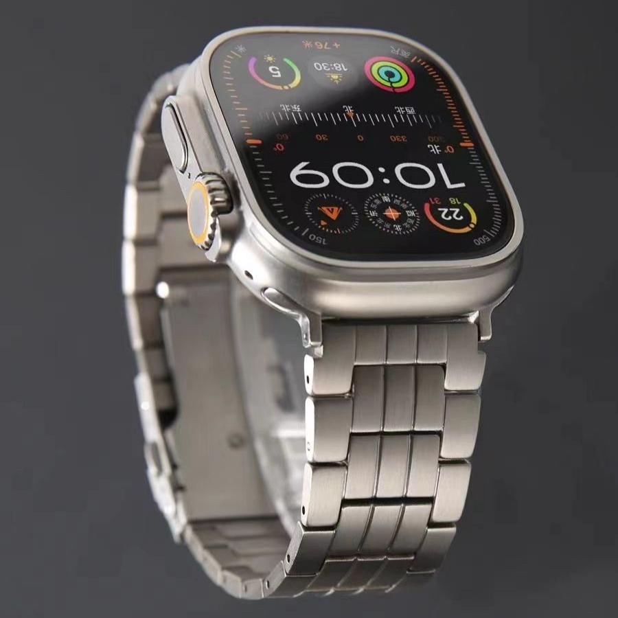 Anilha de Titânio para Apple Watch - Superior