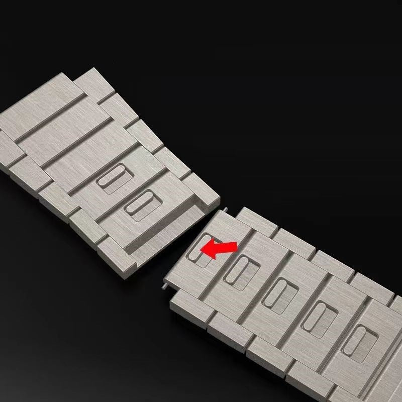 Prémium rozsdamentes acél mágneses csat szíj Apple Watch-hoz