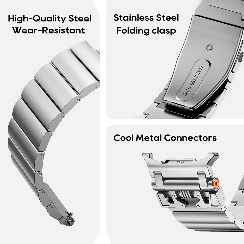 Bracelet en acier inoxydable Armor pour montre Samsung 7 Ultra