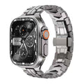 Tali Jam Apple Pelindung Aloi Titanium Logam