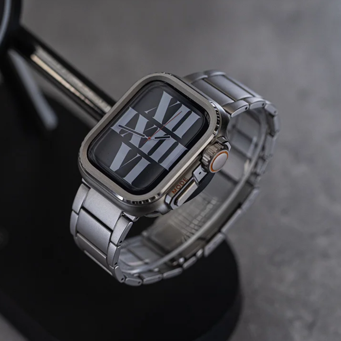 Robust titanlegeringskasse for Apple Watch