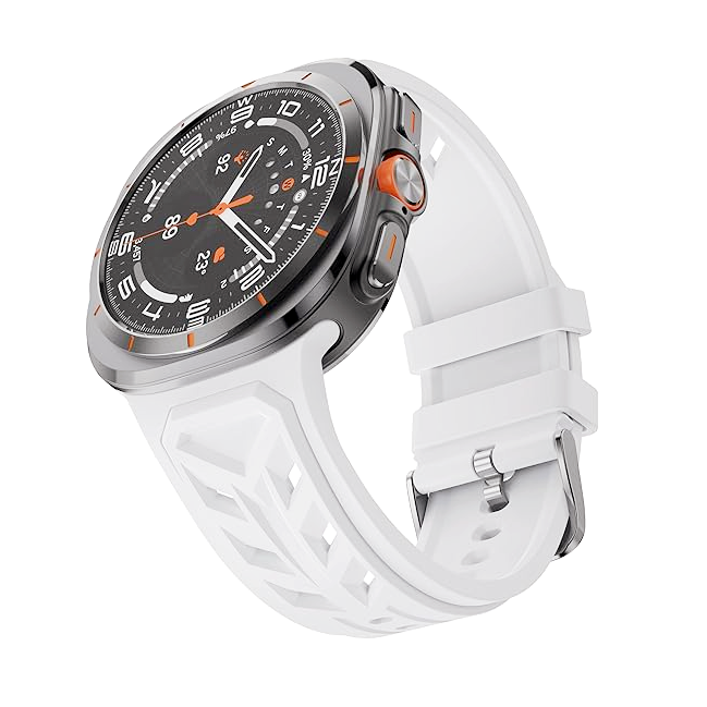 Banda transpirable de silicona para reloj Samsung Ultra