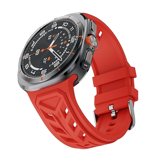 Banda transpirable de silicona para reloj Samsung Ultra