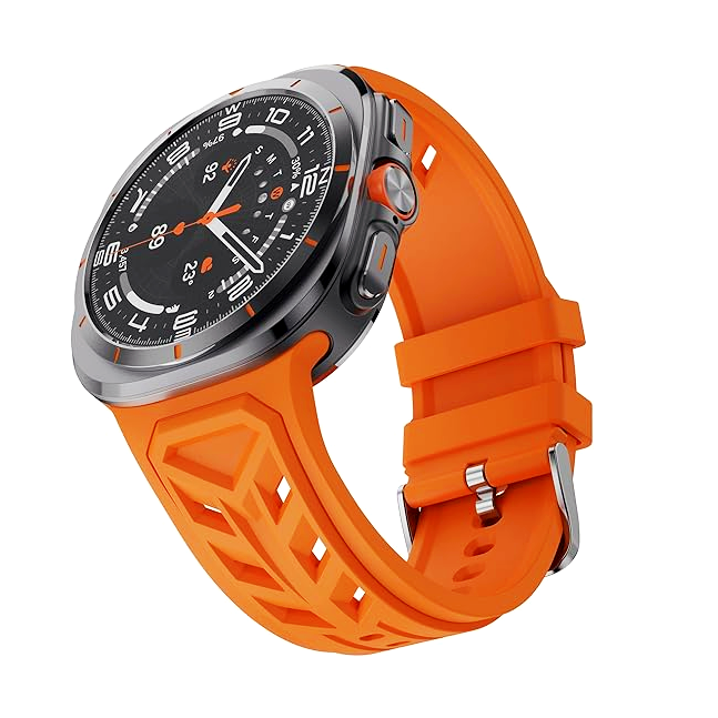 Banda transpirable de silicona para reloj Samsung Ultra