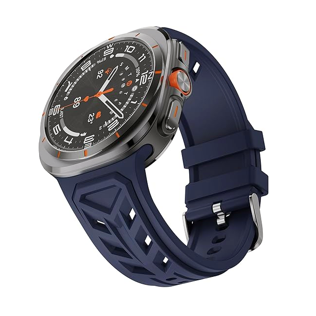 Banda transpirable de silicona para reloj Samsung Ultra