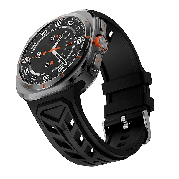 Banda transpirable de silicona para reloj Samsung Ultra