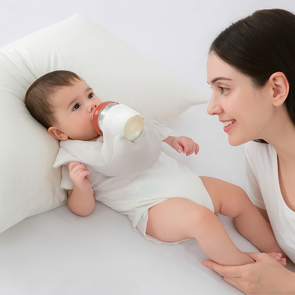 CuddleEase 免提哺乳枕，适用于婴儿和婴儿房