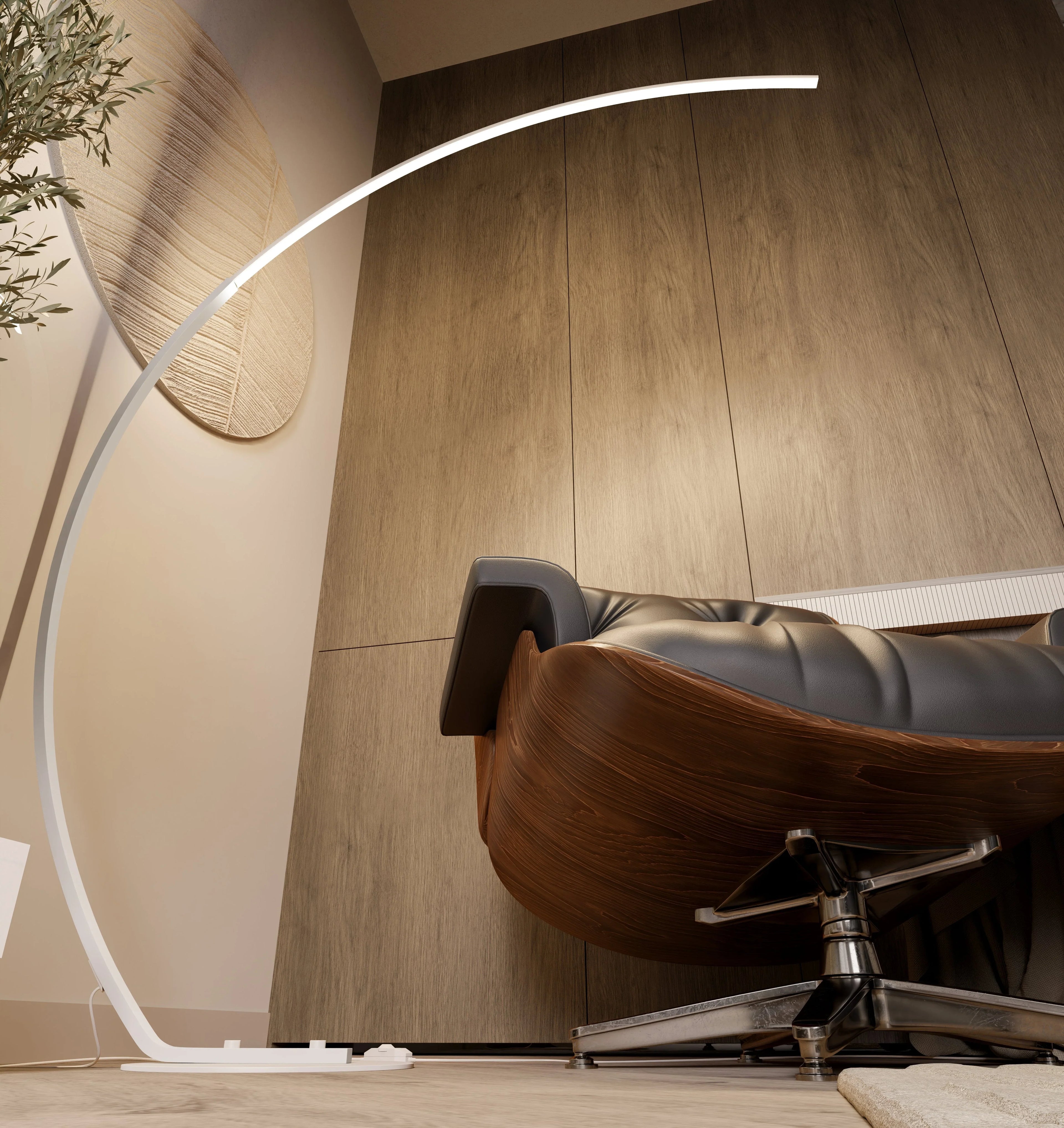 LumiFloor - LED podna lampa s nožnim prekidačem