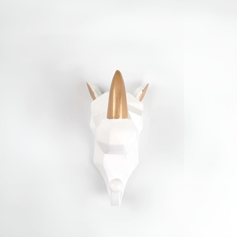 Portachiavi da parete a forma di testa di animale