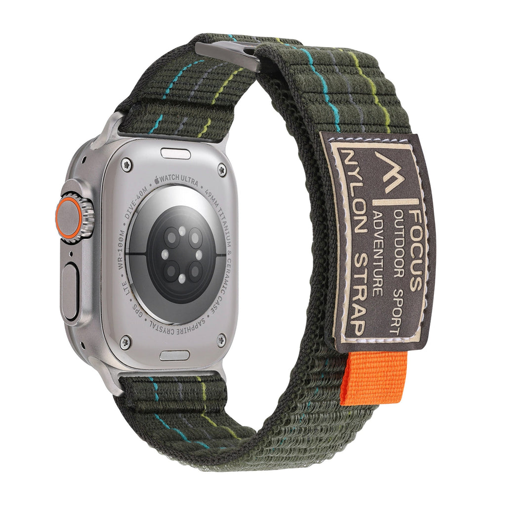 Tali Nilon Gelung Jejak FOCUS Untuk Apple Watch