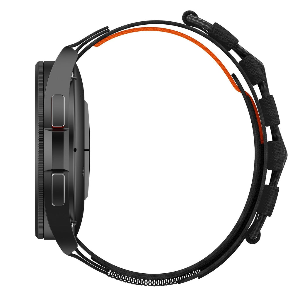 Correia Tática de Nylon para Samsung Galaxy Watch 4 / 5 / 6 / 7