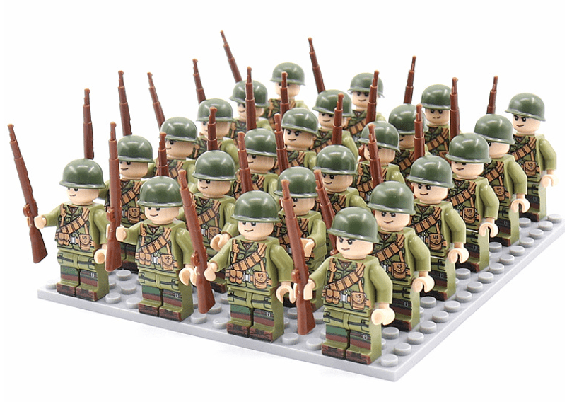 Ensemble de construction ChronoBuilders de 21 pièces représentant des personnages historiques, pour enfants et collectionneurs