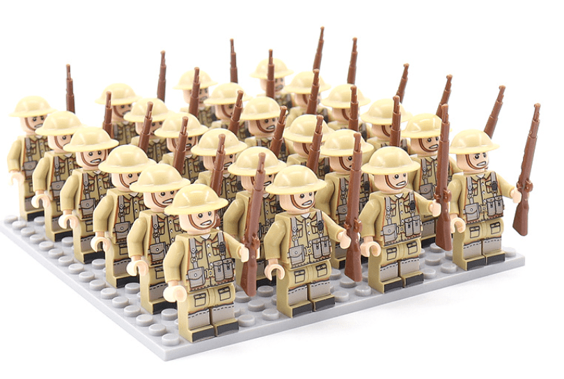 Ensemble de construction ChronoBuilders de 21 pièces représentant des personnages historiques, pour enfants et collectionneurs