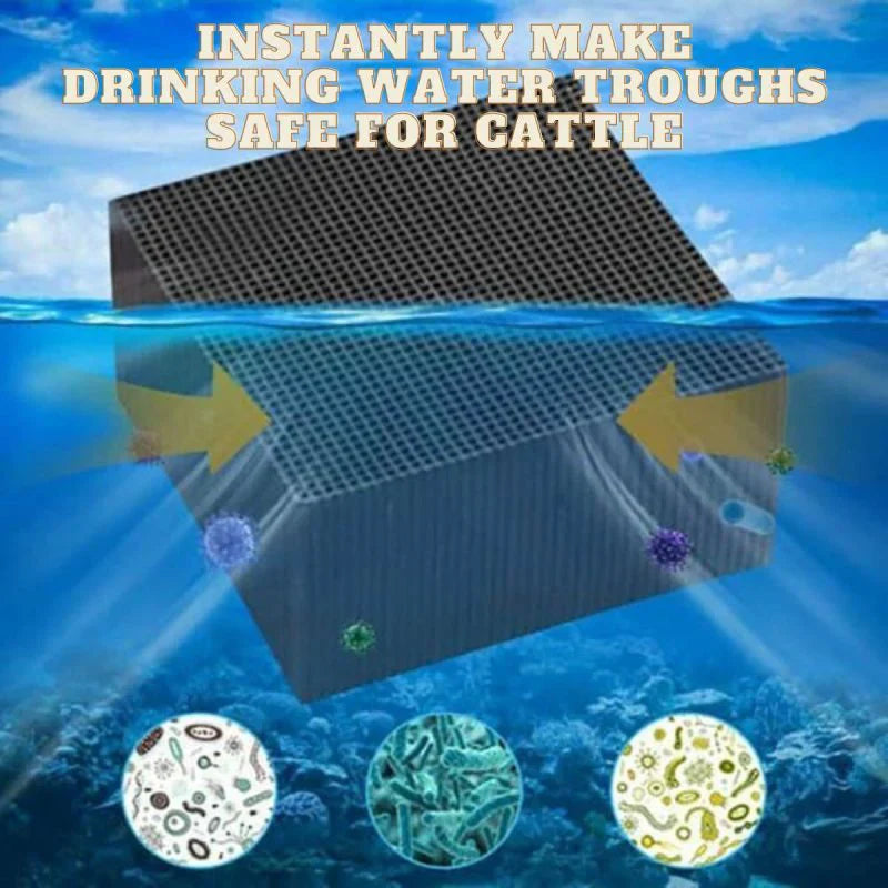 Purificador de Agua AquaCube para Ganado, Acuario y Abrevadero de Caballos