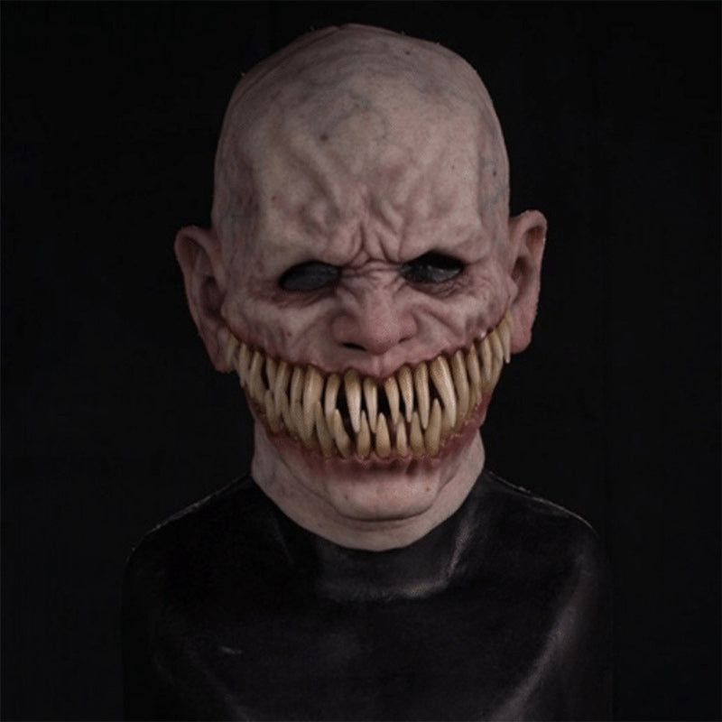 Elävän näköinen lateksinaamio Halloweenin cosplay-koko kasvoille