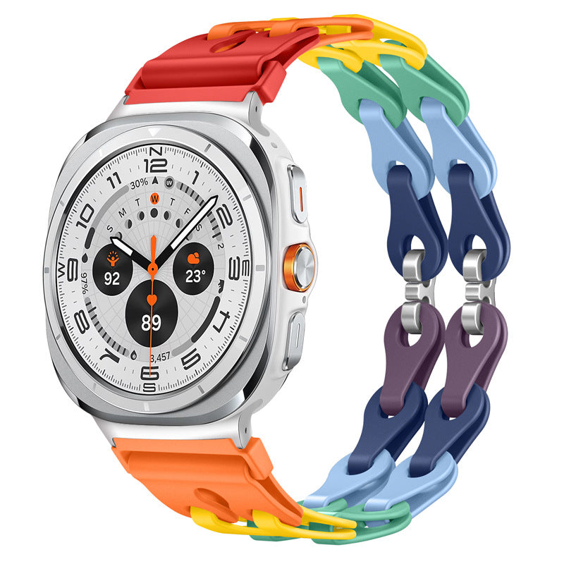 Urheilusilikonikello ranneke Samsung Galaxy Watch Ultra 47mm:lle
