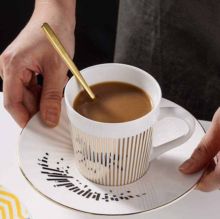 LumenMotion Tazza da Caffè Riflettente in Movimento Specchio Creativa
