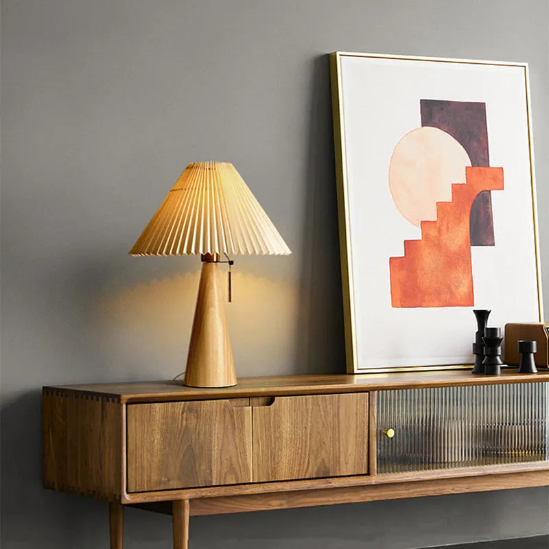 Lampu Kayu Retro Welma