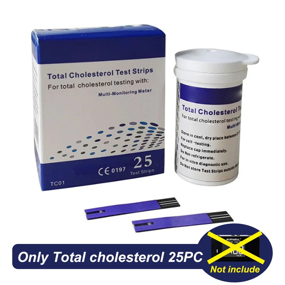 4-in-1 Gezondheidsmeter voor Cholesterol, Glucose en Urinezuur