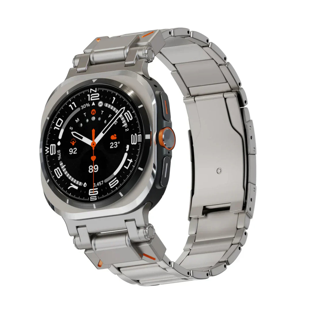 Explorer titanium band voor Samsung Galaxy Watch Ultra