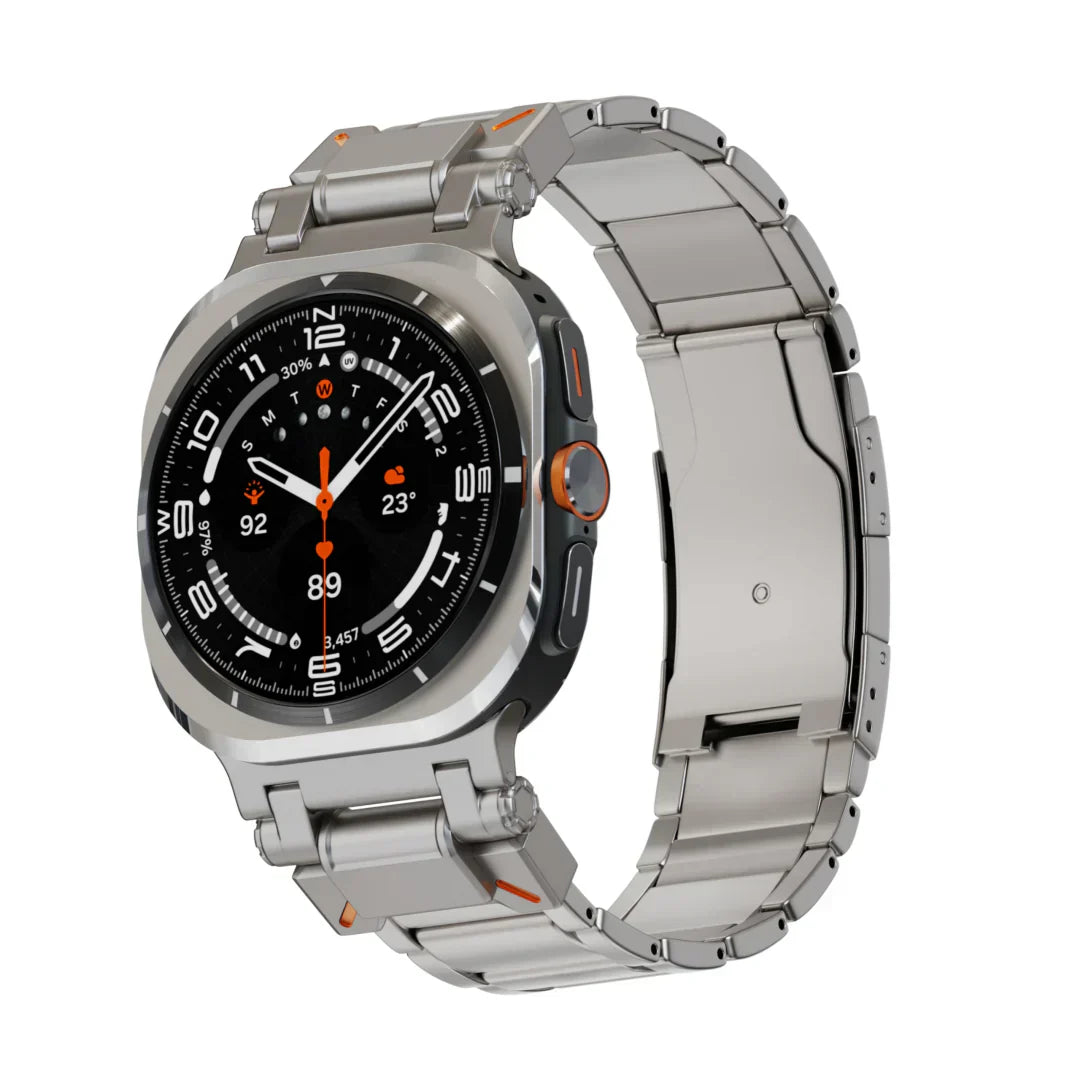 Explorer titanium band voor Samsung Galaxy Watch Ultra