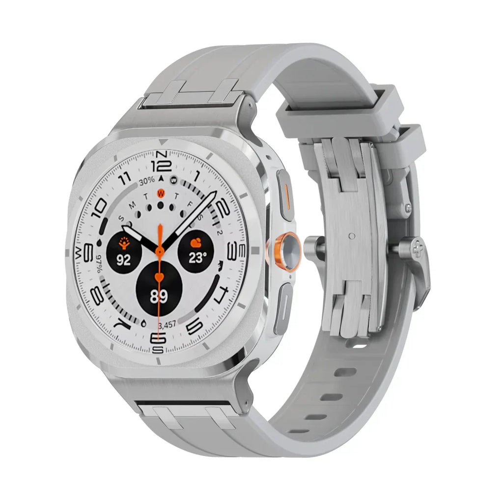 AP silikonový pásek s motýlkovou sponou pro Samsung Galaxy Watch Ultra