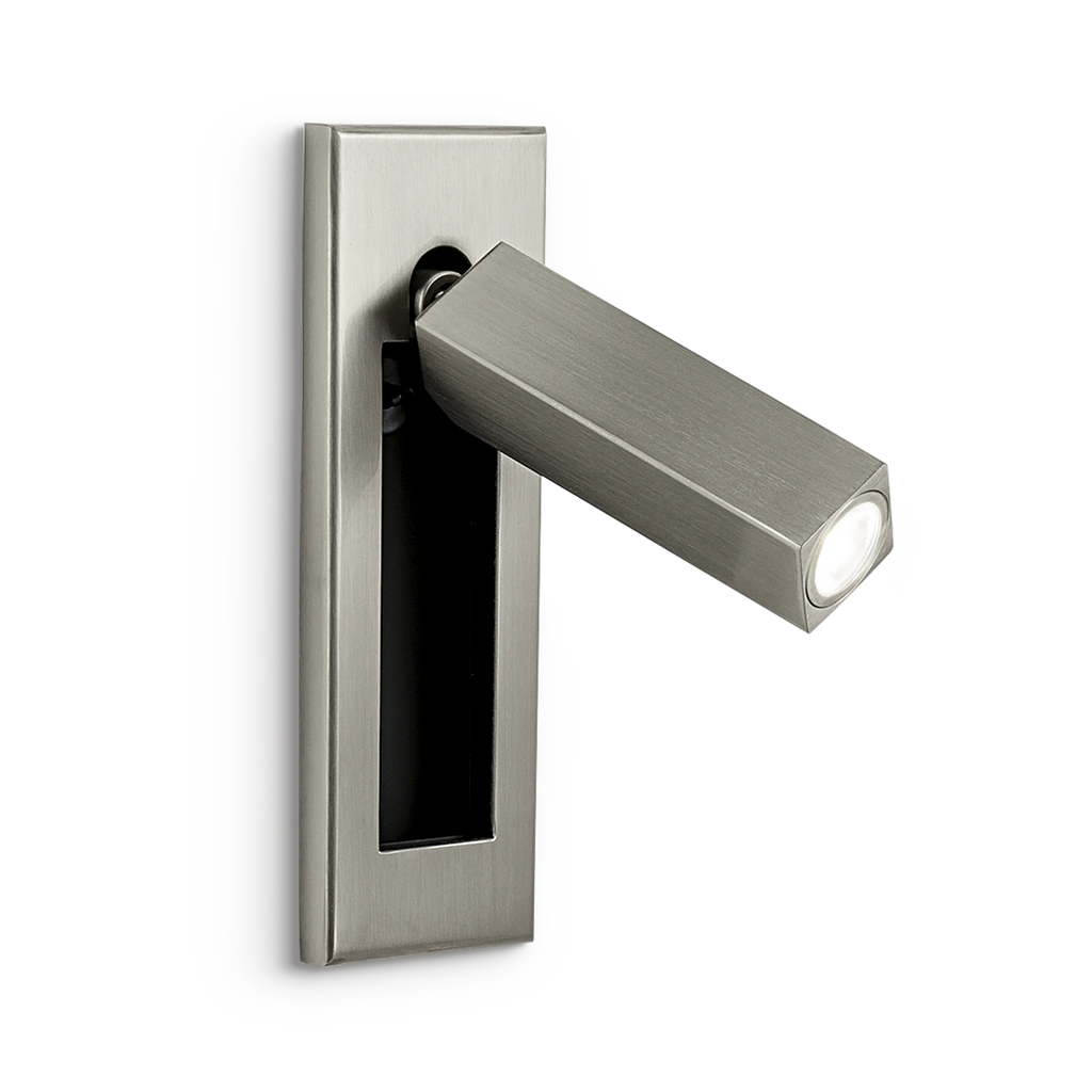 Arisha Modern Rotatable Bedside Sconce, Cylindrical/Square - Lamp Outdoor