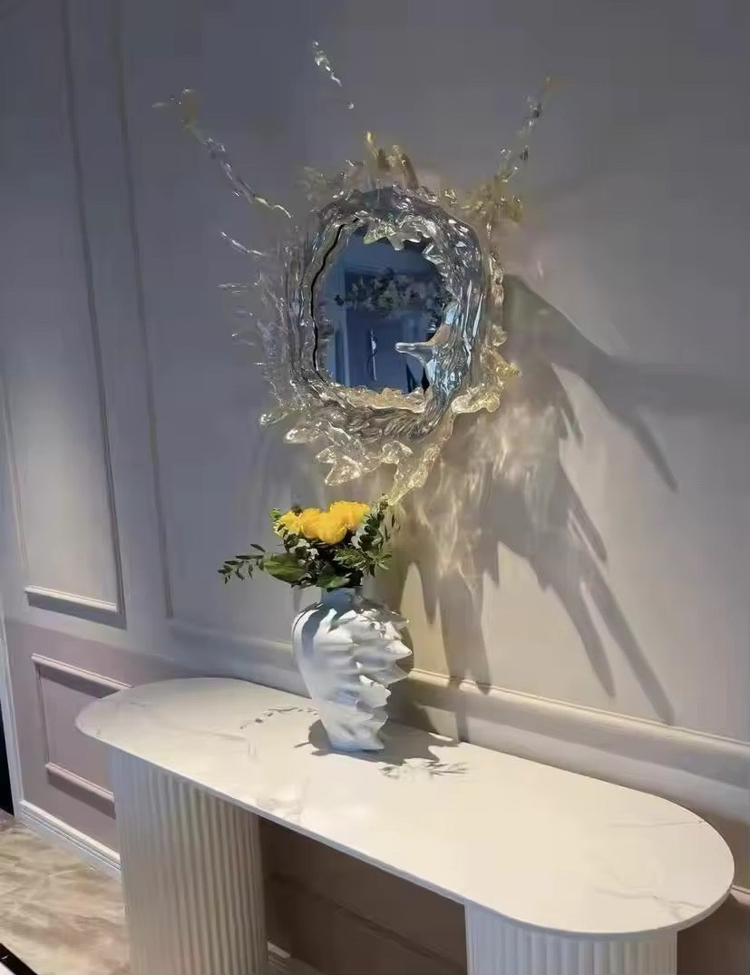 Wasserspritzer LED Spiegel