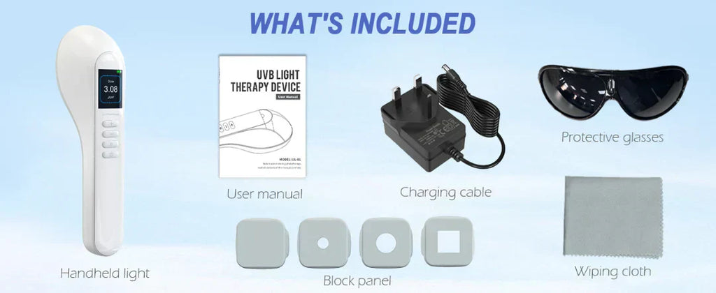 LumaLight 308nm UVB Fototherapie Lamp voor Vitiligo en Psoriasis