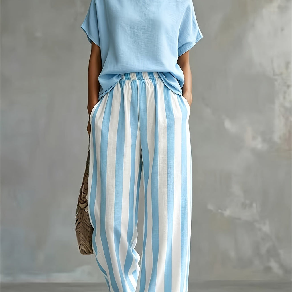 Look Casual Short Sleeve Set