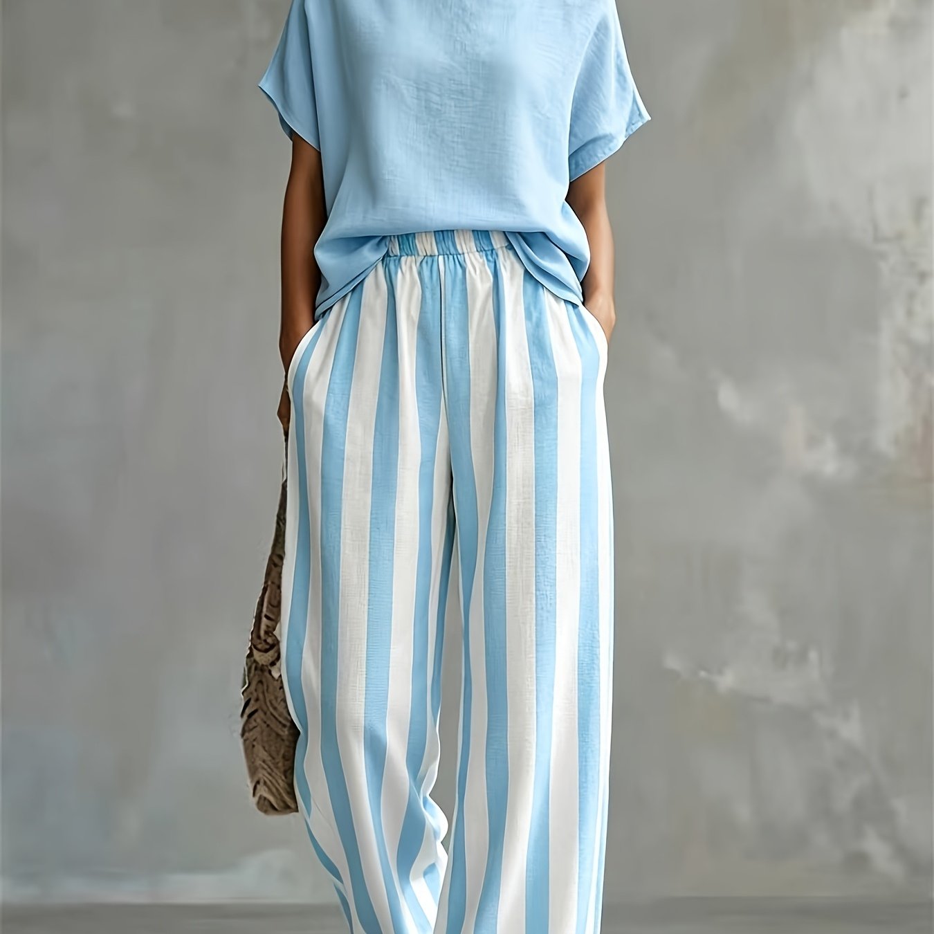 Look Casual Short Sleeve Set